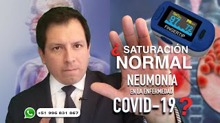 ¿NEUMONÍA Y SATURACIÓN DE OXÍGENO NORMAL LO QUE TODOS DEBEMOS SABER ‼️ [upl. by Neenad]