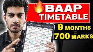 Get 700 Marks with the Ultimate 9Month Timetable in NEET 2024 [upl. by Enej824]