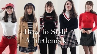 How To Style A Turtleneck  Carolina Pinglo [upl. by Nenerb]