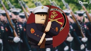 USM 1940s Roblox  Marine Drill Platoon 1  Introduction [upl. by Cornelle498]