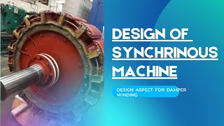 CHAPTER4  ACMD  DESIGN ASPECT OF DAMPER WINDING FOR SYNCHRONOUS MACHINE [upl. by Noellyn87]