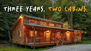 3 Years of Building Cabins in the Woods [upl. by Murrell437]