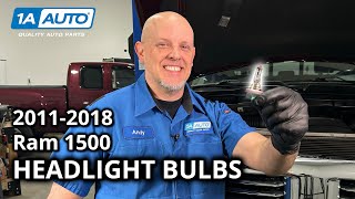 How to Replace Headlight Bulbs 20112018 Ram 1500 [upl. by Sosthenna]