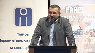 PANEL  YAPI  DEPREM MÜHENDİSLİĞİ AÇISINDAN 06 ŞUBAT 2023 DEPREMLERİ  RAMAZAN LİVAOĞLU [upl. by Maddock913]