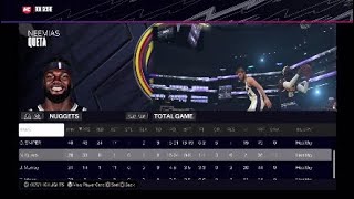 Neemias Queta drops 33 pts on former team Kings  NBA2K24 [upl. by Orban]