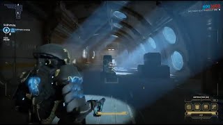 Warframe  First Look Necramech In Regular Mission Test Footage [upl. by Darelle]