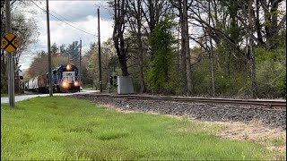 Housatonic NX13 with 2627 leading Northbound to Pittsfield mass [upl. by Aihsoem]