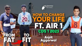 CDS 1 2023 AIR 1  Arpit Aggarwal [upl. by Beau]