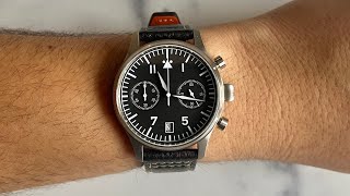 Escapement Time pilot Chrono Unboxing [upl. by Ross]