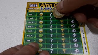 Kazı amorti çıkarsa şanslısın kartlarında bugün kazıkazan scratchcard rubbelkarten скретчкарты [upl. by Repohtsirhc]