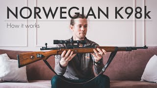 NORWEGIAN MAUSER K98k  HOW IT WORKS [upl. by Weissmann]