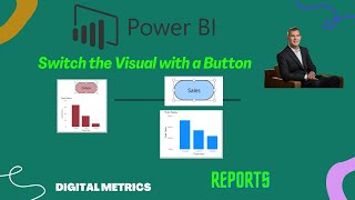 Power BI Switch Visuals with a Button [upl. by Dwight652]