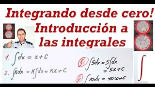 Integrando desde cero  integrales inmediatas directas Varios ejemplos Integrales básicas [upl. by Rann401]