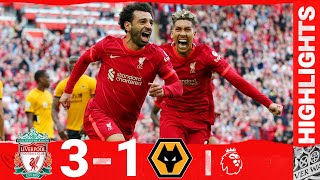 HIGHLIGHTS Liverpool 31 Wolves  SEASON ENDS WITH COMEBACK AT ANFIELD [upl. by Valaree]