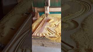 3D door design 3ddoor woodworking woodcarving routermachine cncmachine FurnitureDesign [upl. by Corrine]