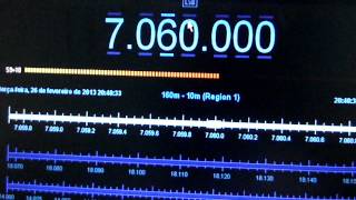 PY2VOX  ICOM ICPCR1000 SWL PCR amp SDR [upl. by Ecirtak975]