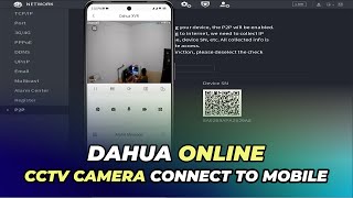 Dahua DVR Online Configuration  Dahua CCTV Camera Connect to Mobile [upl. by Wivestad]