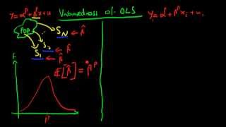 Unbiasedness of OLS  part one [upl. by Rubio572]