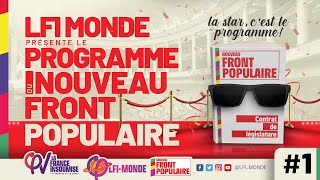 1 Calendrier  Le Programme du Nouveau Front Populaire [upl. by Noned]