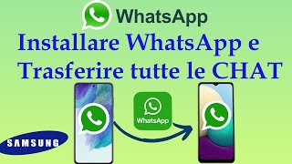 Trasferire CHAT Whatsapp da Android a iPhone VELOCE e SICURO [upl. by Analak729]