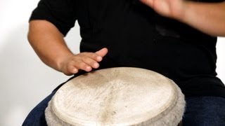 Djembe Drumming Patterns for Beginners  African Drums [upl. by Wendin]