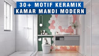 30 Motif Keramik Kamar Mandi Modern  Pilihan Warna Terbaik dan Desain Terbaru 2022 [upl. by Market514]