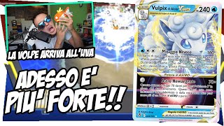 😎SE HAI UN ABILITA NON SUBISCO DANNI😎ALOLAN VULPIX VSTAR DECK PARADOSSO TEMPORALE POKEMON TCG LIVE [upl. by Kornher]