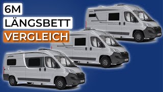 6m Kastenwagen mit Längsbett  der große Vergleich überraschendes Ergebnis [upl. by Peh]