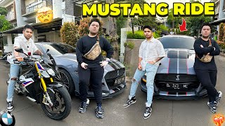 Going To Dyland Pros House amp Mustang Gt Aur SuperBike Ki Ride Leli [upl. by Crissy]