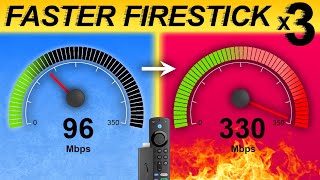 TRIPLE Your Firestick Internet SPEED [upl. by Anaeg]