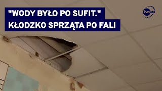 Kłodzko Jelenia Góra  tam już sprzątają po powodzi Relacje reporterów TVN24 [upl. by Darcy]