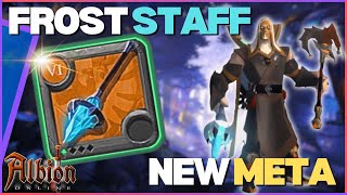 Frost Staff is the NEW META  EU Server  Albion Online  Solo Mists [upl. by Nugesulo]