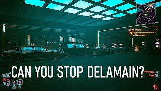 Can You Stop Delamain from Hitting Vs Car Human Nature Mission [upl. by Briny478]