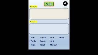 Soft  Synonyms and Antonyms [upl. by Presber]