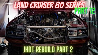 80 Series restomod 1HDT engine rebuild part 2 [upl. by Adnolahs]