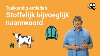 Stoffelijk bijvoeglijk naamwoord wat is het en hoe spel je het [upl. by Samalla]