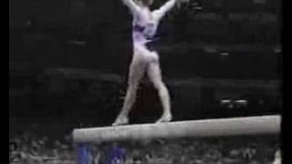 Svetlana Boginskaya  1996 Olympics Team Optionals  Balance Beam [upl. by Kahle]