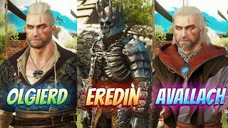 🧿 Witcher 3  BEST ARMOR MODS 3  Play as Eredin [upl. by Resiak831]