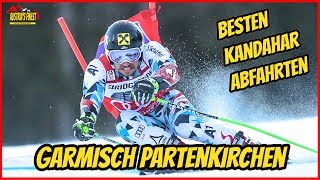 GARMISCH PARTENKIRCHEN ABFAHRT  KANDAHAR ABFAHRTEN  die 5 BESTEN ALLER ZEITEN  Beat Feuz 2018 [upl. by Airamahs]