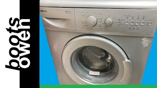 Beko washing machine full of water Check filter How to [upl. by Mandelbaum]