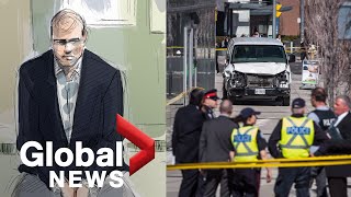 Toronto van attacker sentenced to life in prison with no chance of parole for 25 years [upl. by Shiroma]