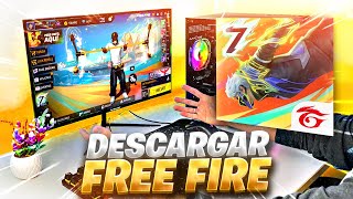 Como DESCARGAR FREE FIRE para PC 2024 para PC GAMA BAJA  MEDIA Y ALTA✅PABRY YT [upl. by Sone]