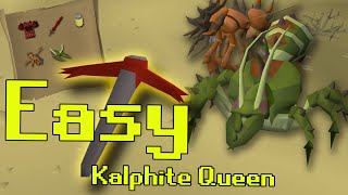 THE EASY KALPHITE QUEEN GUIDE EVERY OSRS PLAYER NEEDS TO KNOW  Get Your AFK KQ Dragon Pickaxe Today [upl. by Hillman]