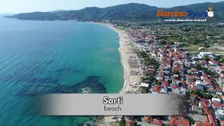 SARTI BEACH Barcino Tours letovanje [upl. by Goodspeed88]