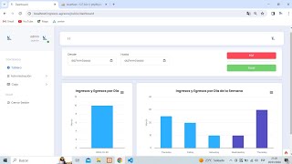 Sistema de Control de Ingresos e Egresos Codeigniter 4 y Mysql Basico [upl. by Aynek]