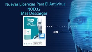 ClavesSerialesLicencias Y Descargar De ESET NOD32 9 Internet Security [upl. by Siraval367]