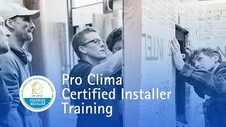 Pro Clima Certified Installer Training [upl. by Letti23]