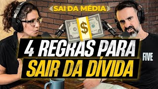 Como vencer a procrastinação para sair da dívida 4 regras  Podcast Sai da Média 130 [upl. by Pansie]