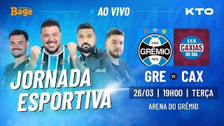 AO VIVOJORNADA DO BAGÉGRÊMIO X CAXIAS DIRETO DA ARENA [upl. by Christianson]