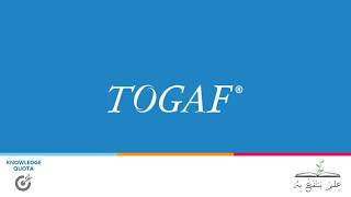 6 Togaf Basic Concepts what Togaf standard contains   Arabic QUOTA [upl. by Ylram]